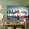 Canvas Wall Art: Nighttime Manhattan by the Water – Elegant Sunset Skyline - Image 4