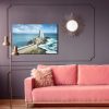 Canvas wall art: Path to the lighthouse – turquoise sea and blue sky - Image 4