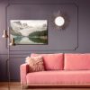 Canvas wall art: Moraine Lake in the clouds – nature in perfect harmony - Image 3