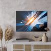 Canvas wall art: Skyscrapers in Shanghai – modern city perspective - Image 3