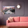 Canvas wall art: New York skyline after sunset - Image 4