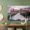 Canvas wall art: New York skyline after sunset - Image 5