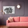 Artistic Canvas Wall Art: Notre Dame in the Mist – Parisian Elegance - Image 3