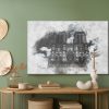 Artistic Canvas Wall Art: Notre Dame in the Mist – Parisian Elegance - Image 4