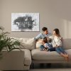 Artistic Canvas Wall Art: Notre Dame in the Mist – Parisian Elegance - Image 6