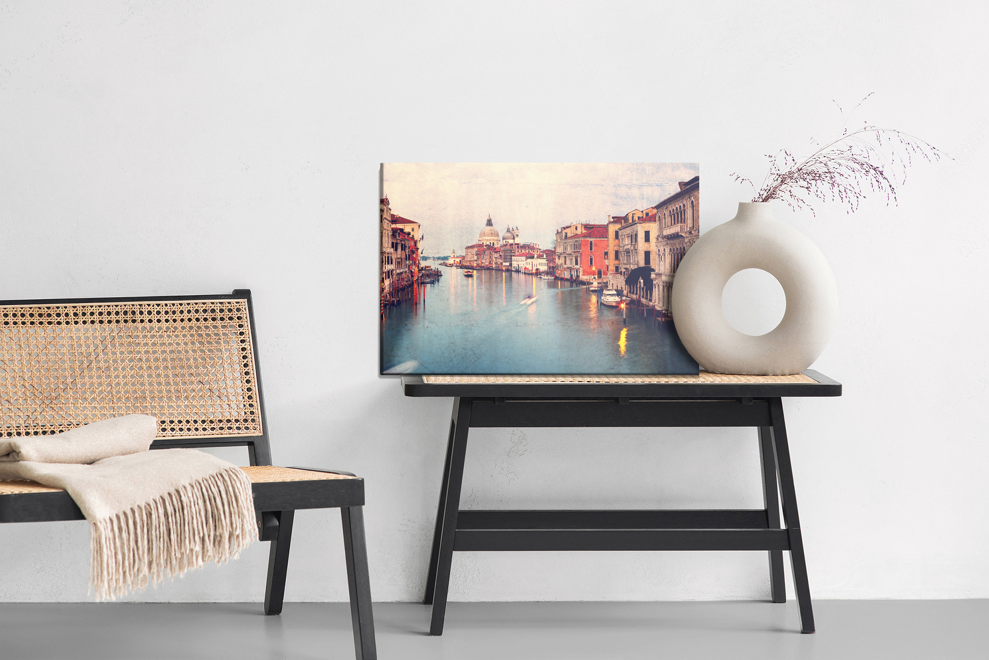 Canvas print Venice canal view at dusk - Image 6