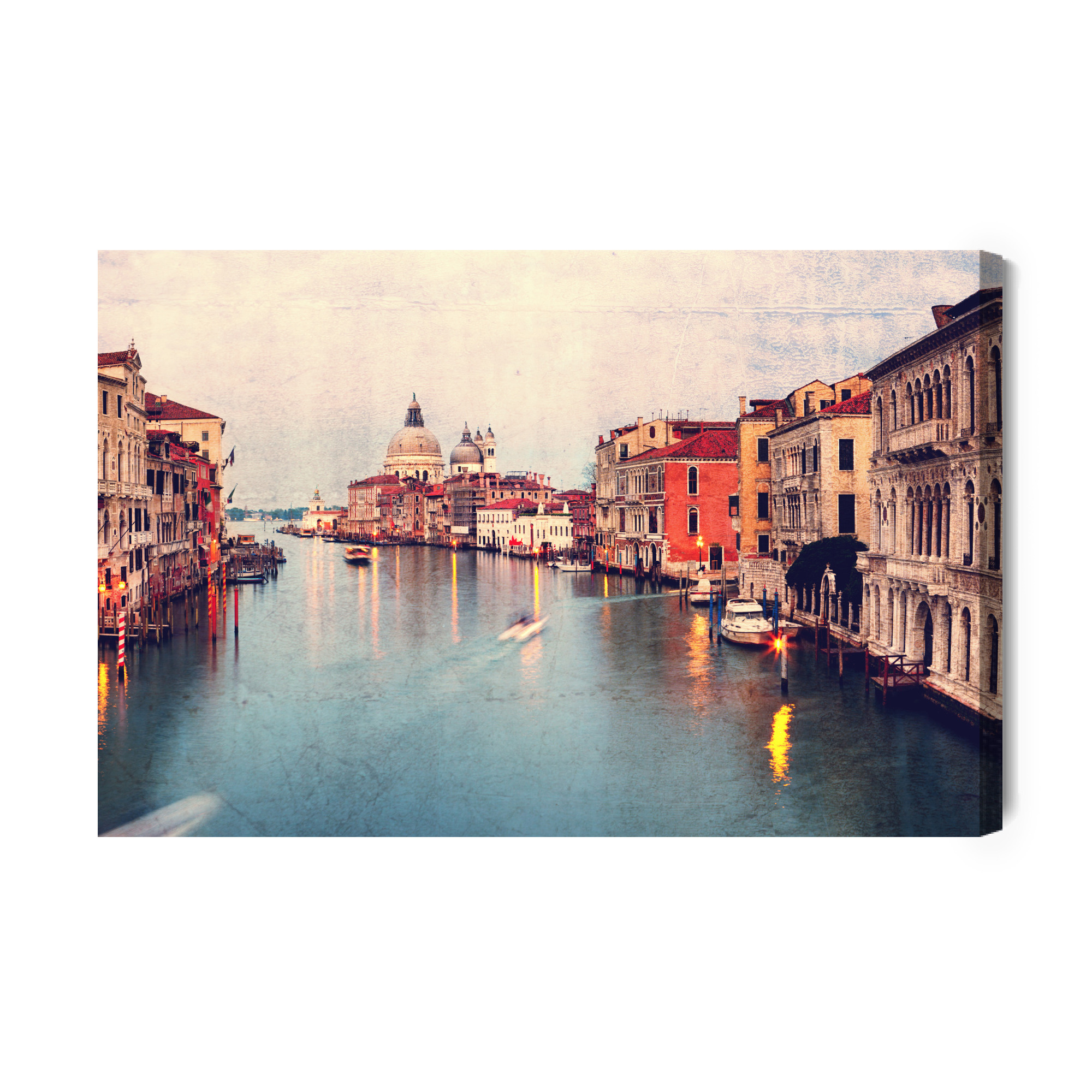 Canvas print Venice canal view at dusk - Image 2