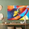 Abstract Canvas Art: Colorful Energy – A Modern Play of Light and Form - Image 5