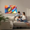 Abstract Canvas Art: Colorful Energy – A Modern Play of Light and Form - Image 7