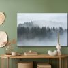 Canvas Art: Forest in the Fog – Mysterious Landscape of Nature - Image 5