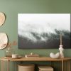 Modern canvas wall art: Mountain forest in the mist – minimalist decoration for the living room and office - Image 5