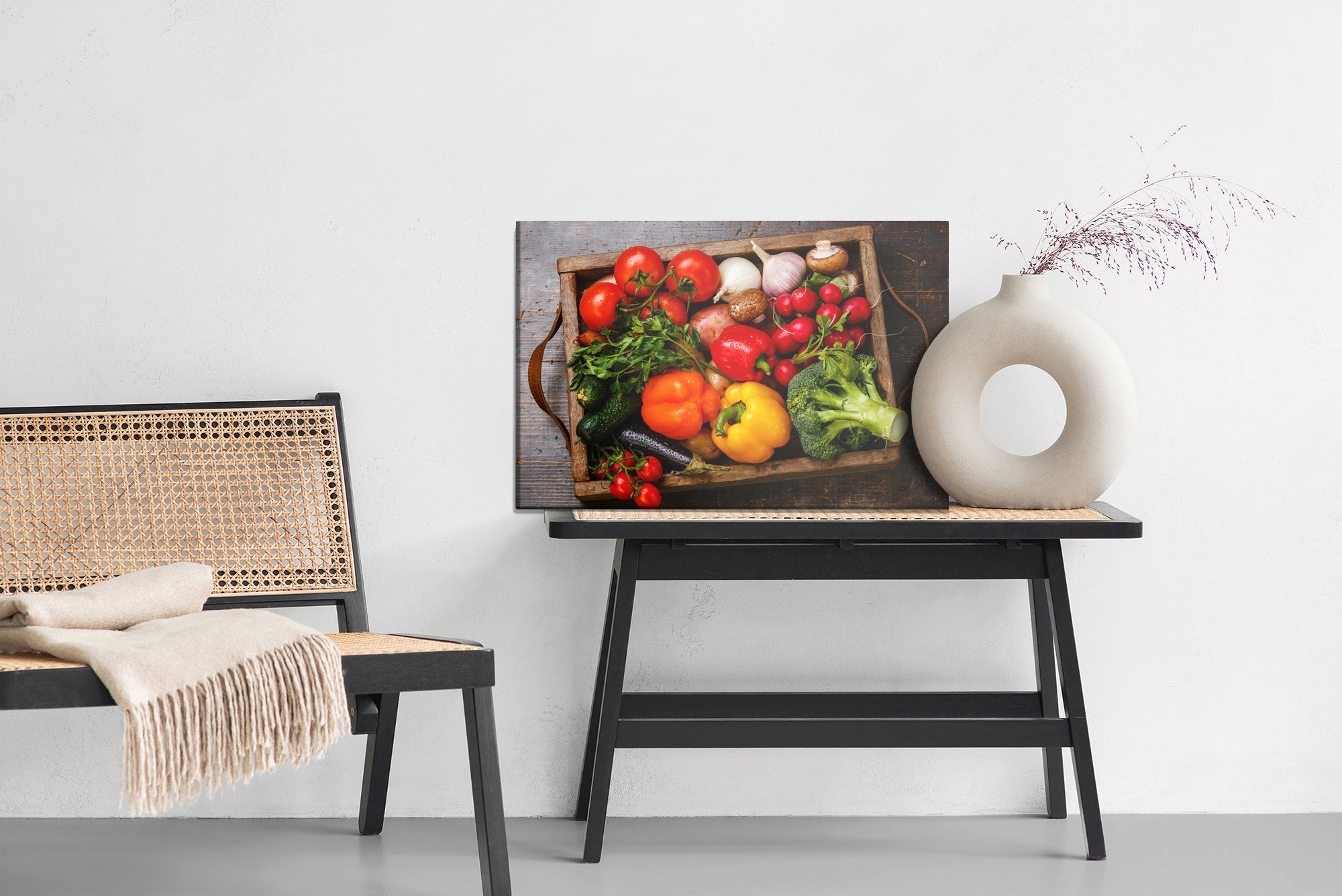 Colorful Vegetables in a Crate – Appetising Canvas Wall Art for Kitchen and Dining Area - Image 7