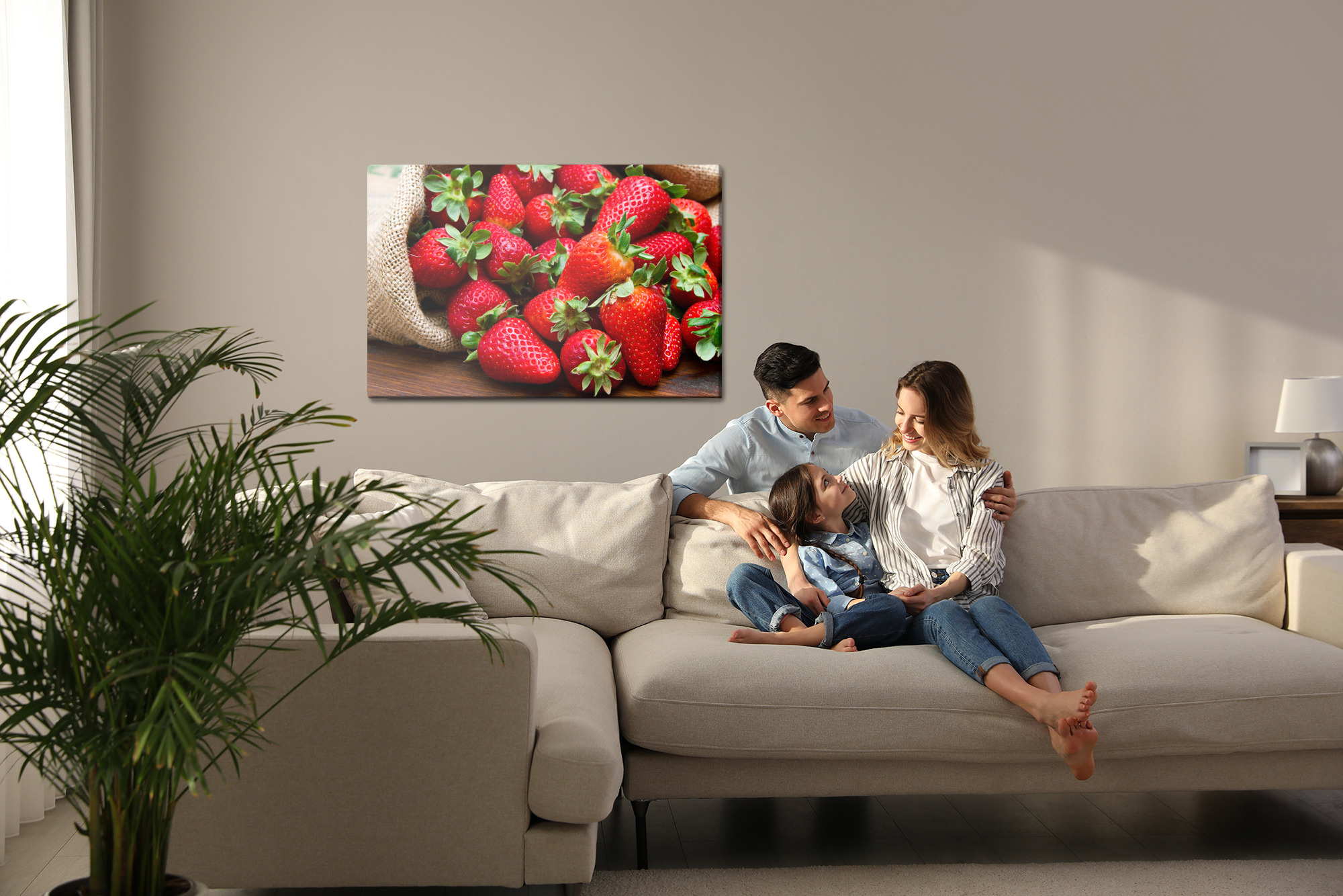 Juicy Strawberries – Canvas Wall Art for Kitchen, Dining Room and Living Room - Image 8