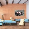Canvas Wall Art: Racing F1 Car in Action – Speed and Energy for Your Interior - Image 3