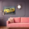 Canvas Art: Yellow Sports Car – Power, Style and Energy - Image 4