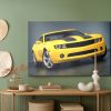 Canvas Art: Yellow Sports Car – Power, Style and Energy - Image 5