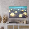 Canvas Wall Art: Magical Night at Sea – Moon Fishing - Image 2
