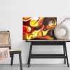 Canvas Wall Art: Abstract Human Faces in Warm Colors - Image 5