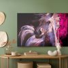 Modern canvas print: Artistic horse on a black background – perfect for living room and office - Image 4