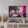 Modern canvas print: Artistic horse on a black background – perfect for living room and office - Image 2