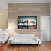 Canvas Wall Art: Nighttime Manhattan by the Water – Elegant Sunset Skyline - Image 2