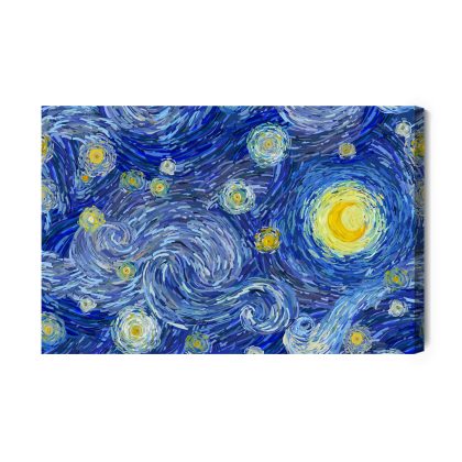 Canvas print in Van Gogh style Starry Night