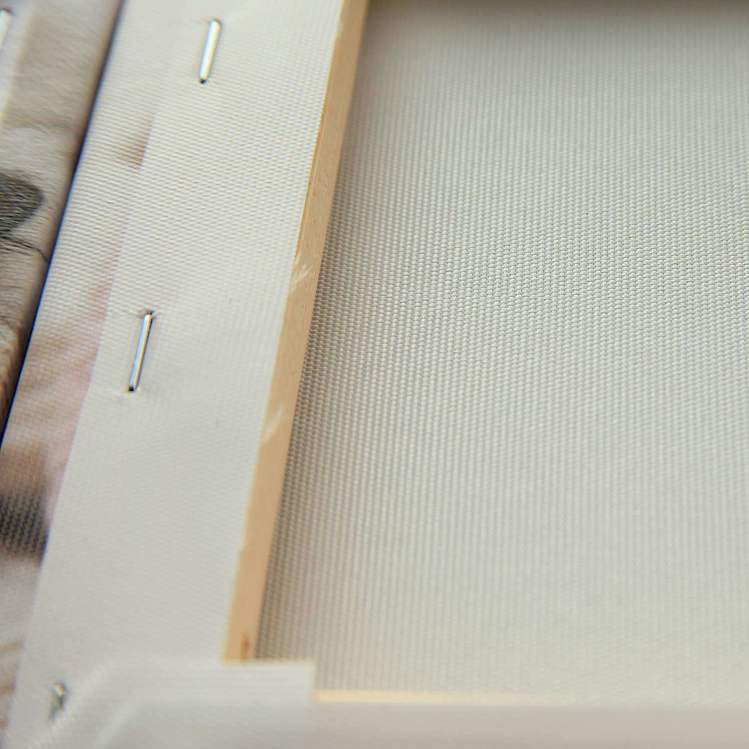 Canvas print colorful umbrellas in the rain - Image 10