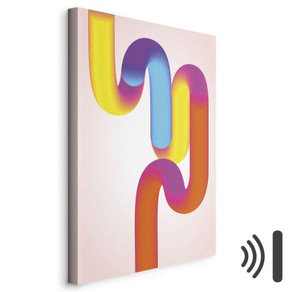 Canvas Print Colorful Rhythm for a Modern Interior