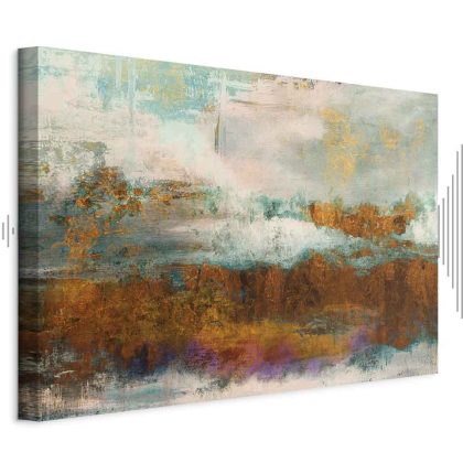 Canvas Print Abstract Landscape in Noble Colours