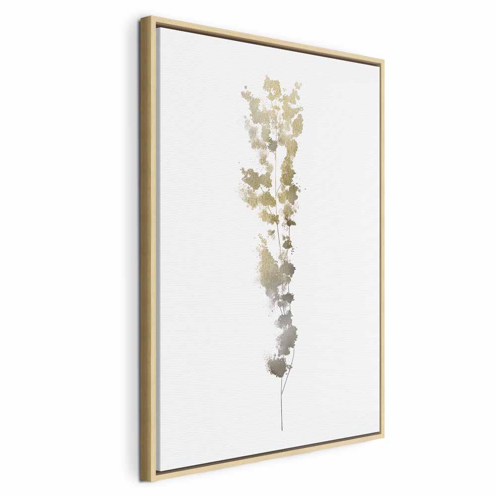 Canvas Print Subtle Branch in Beige Tones - Image 20