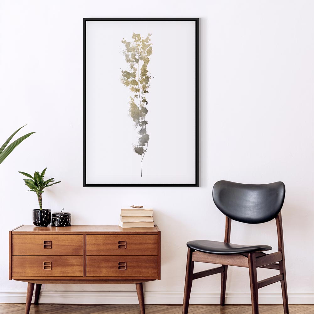 Canvas Print Subtle Branch in Beige Tones - Image 16