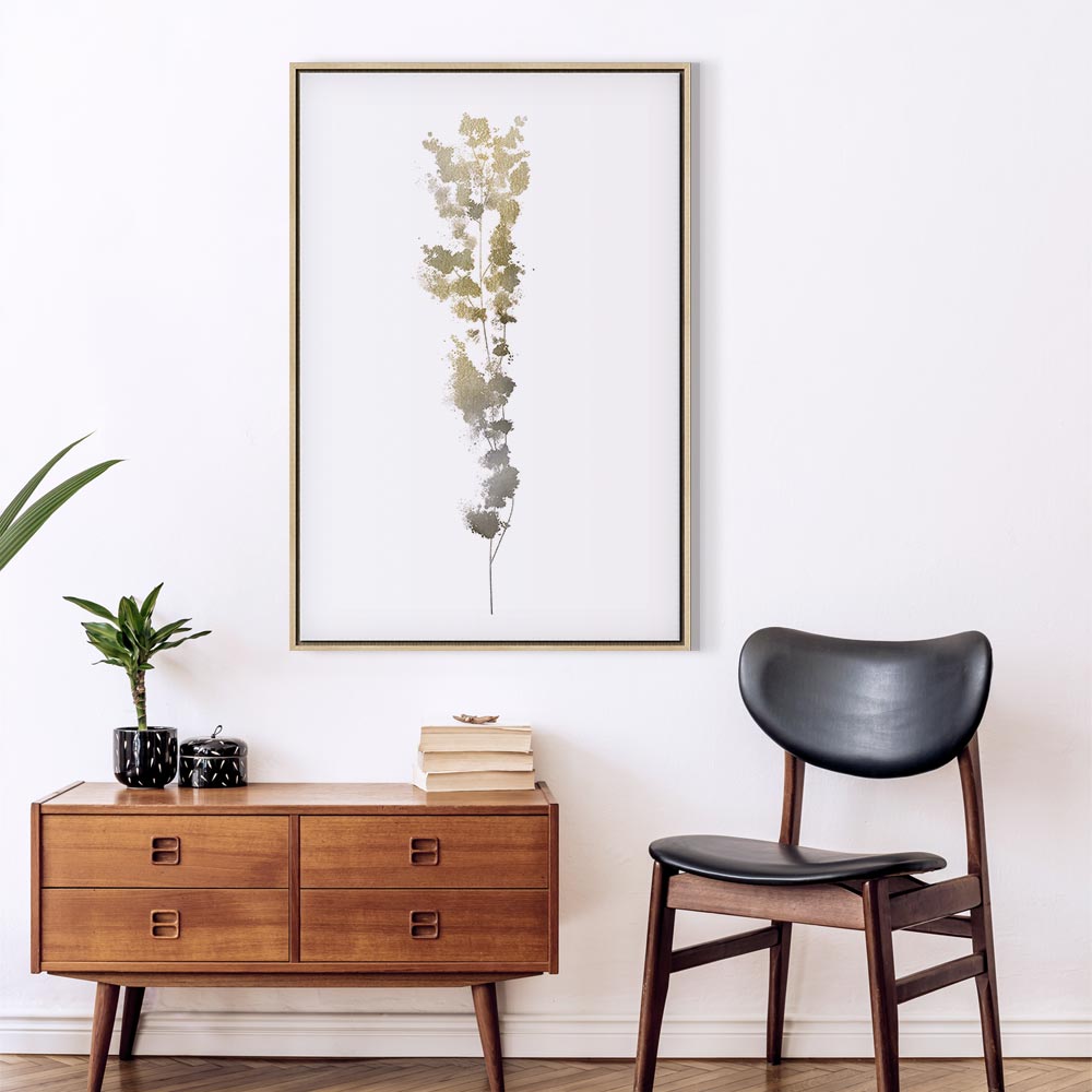 Canvas Print Subtle Branch in Beige Tones - Image 22