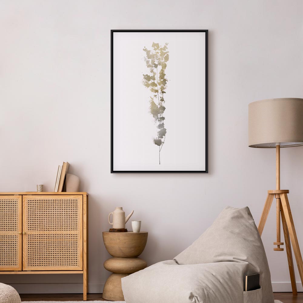 Canvas Print Subtle Branch in Beige Tones - Image 17