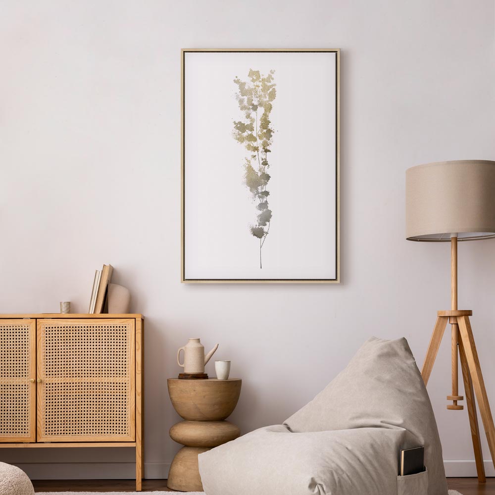 Canvas Print Subtle Branch in Beige Tones - Image 23