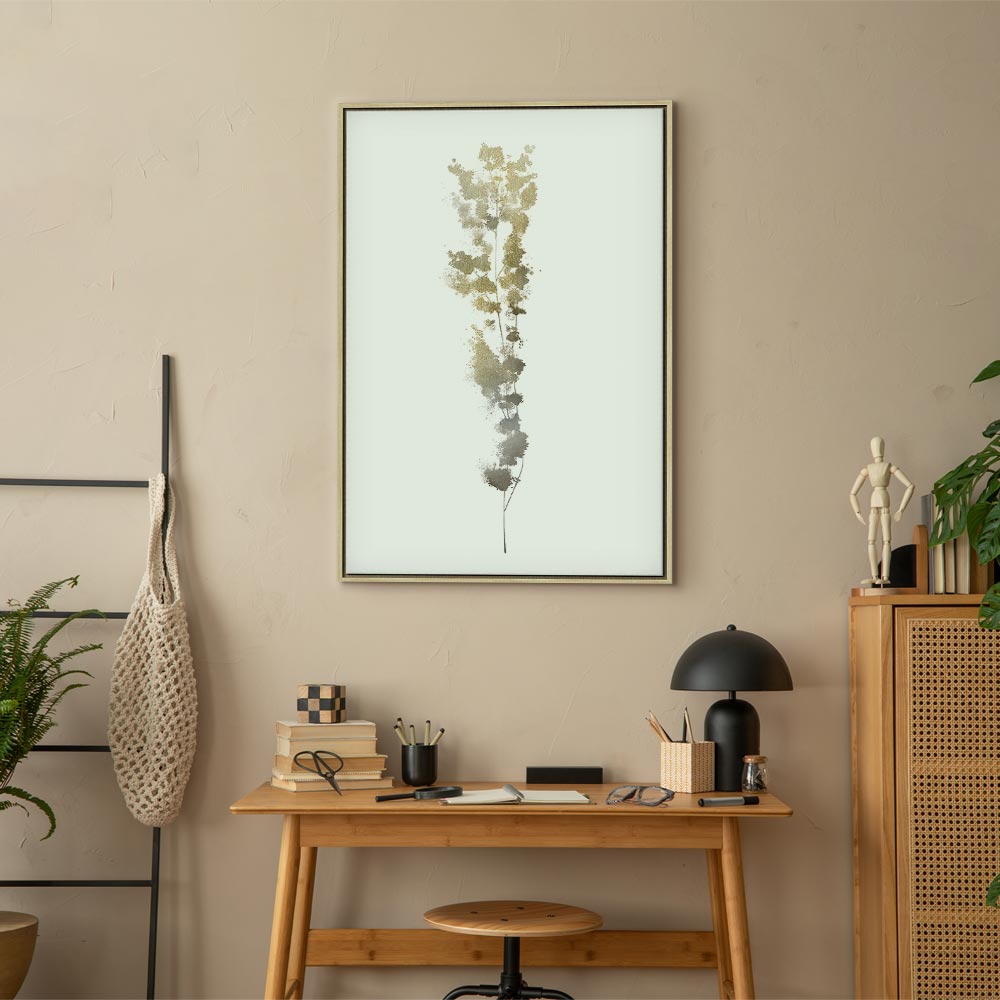 Canvas Print Subtle Branch in Beige Tones - Image 24