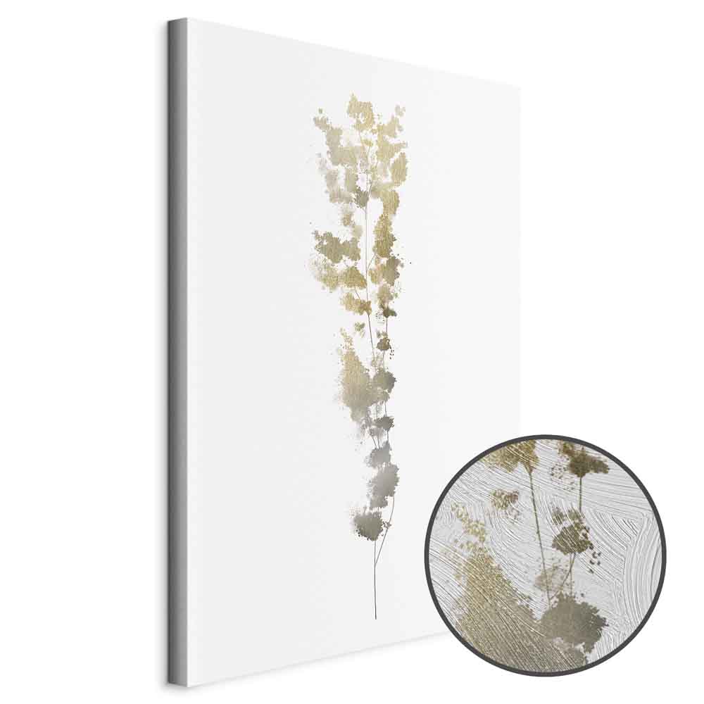 Canvas Print Subtle Branch in Beige Tones - Image 9