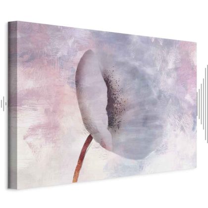 Canvas Print Pastel Flower in a Delicate Haze