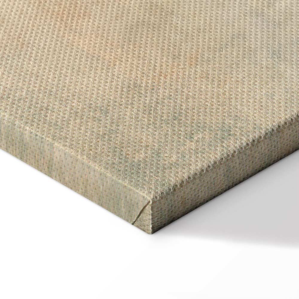 Canvas Print Abstract in Gold and Burgundy - Image 13