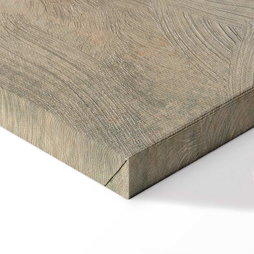 Canvas Print Abstract in Gold and Burgundy - Image 10