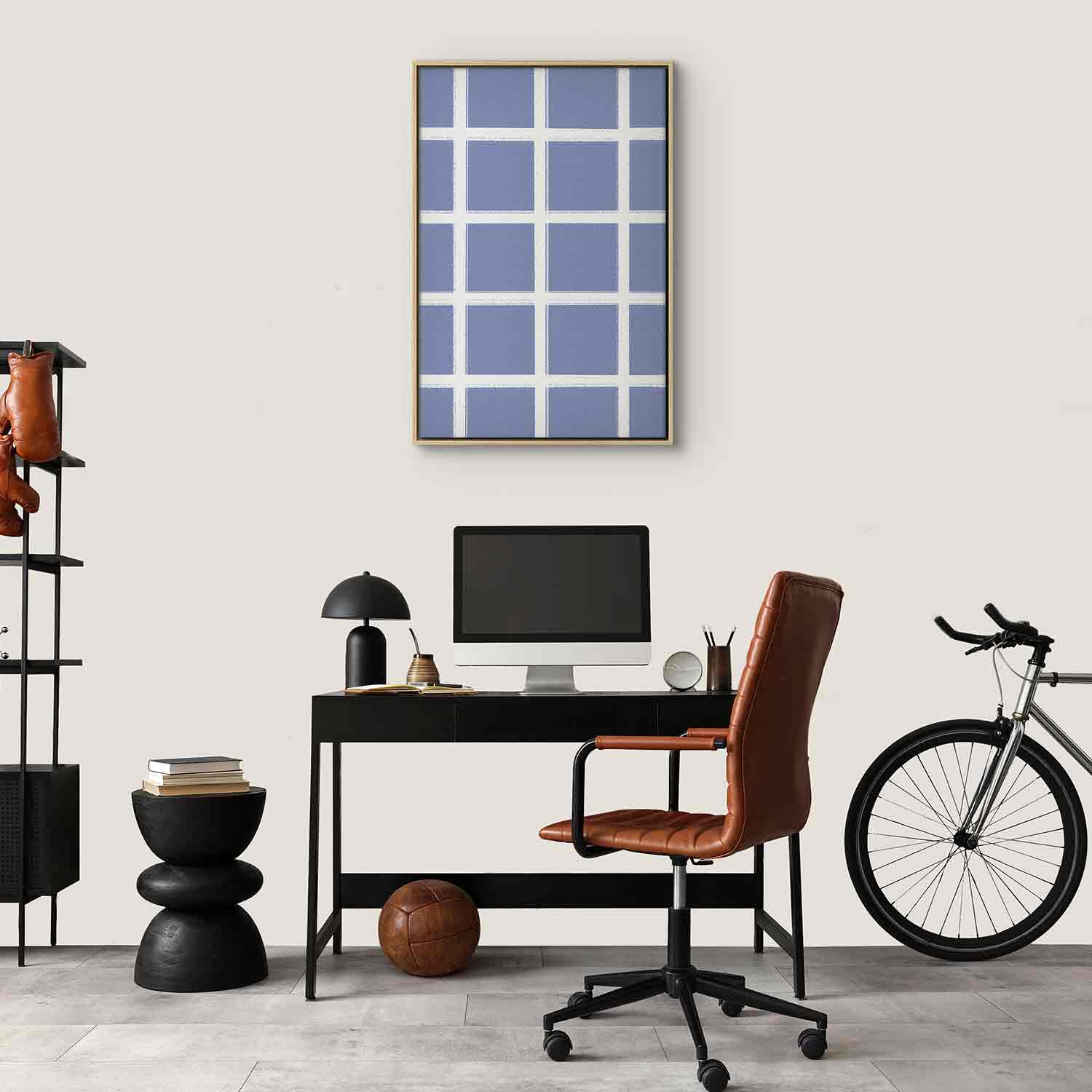 Canvas Print Lilac Geometry for the Wall - Image 24