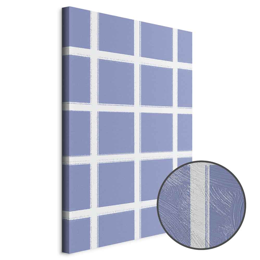 Canvas Print Lilac Geometry for the Wall - Image 9