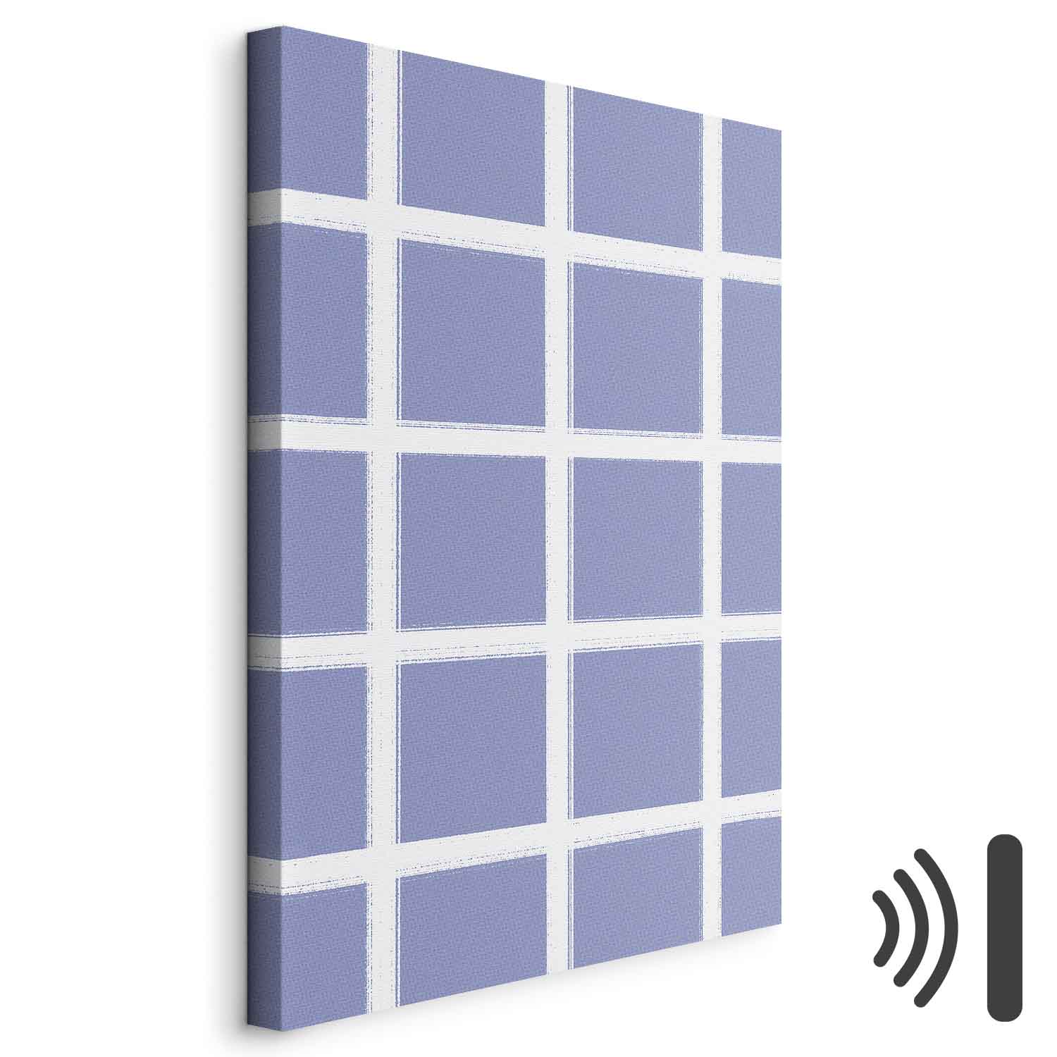 Canvas Print Lilac Geometry for the Wall