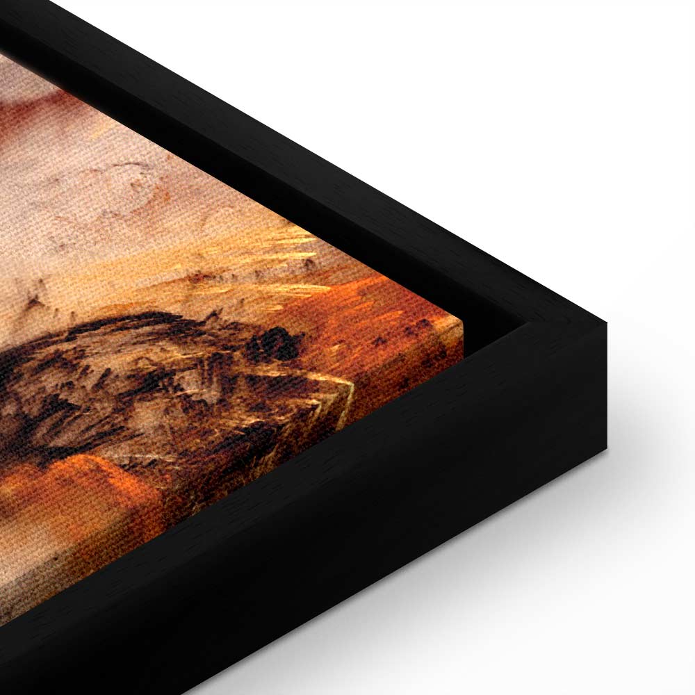 Canvas Print Fiery Abstract in Light Tones - Image 19