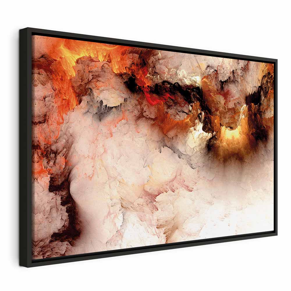 Canvas Print Fiery Abstract in Light Tones - Image 14
