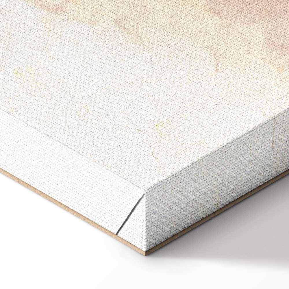 Canvas Print Fiery Abstract in Light Tones - Image 6