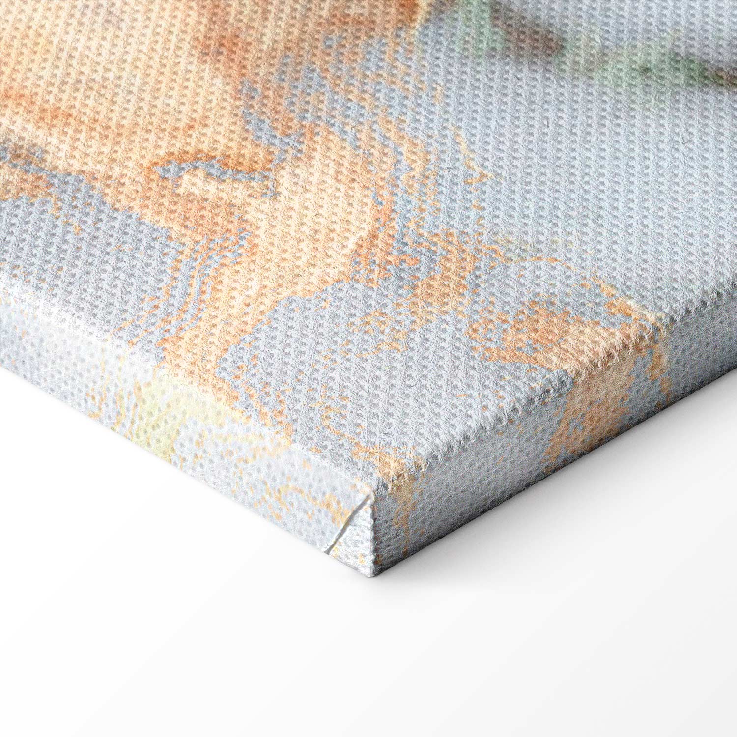 Canvas Print Light Marble with Golden Sheen - Image 9