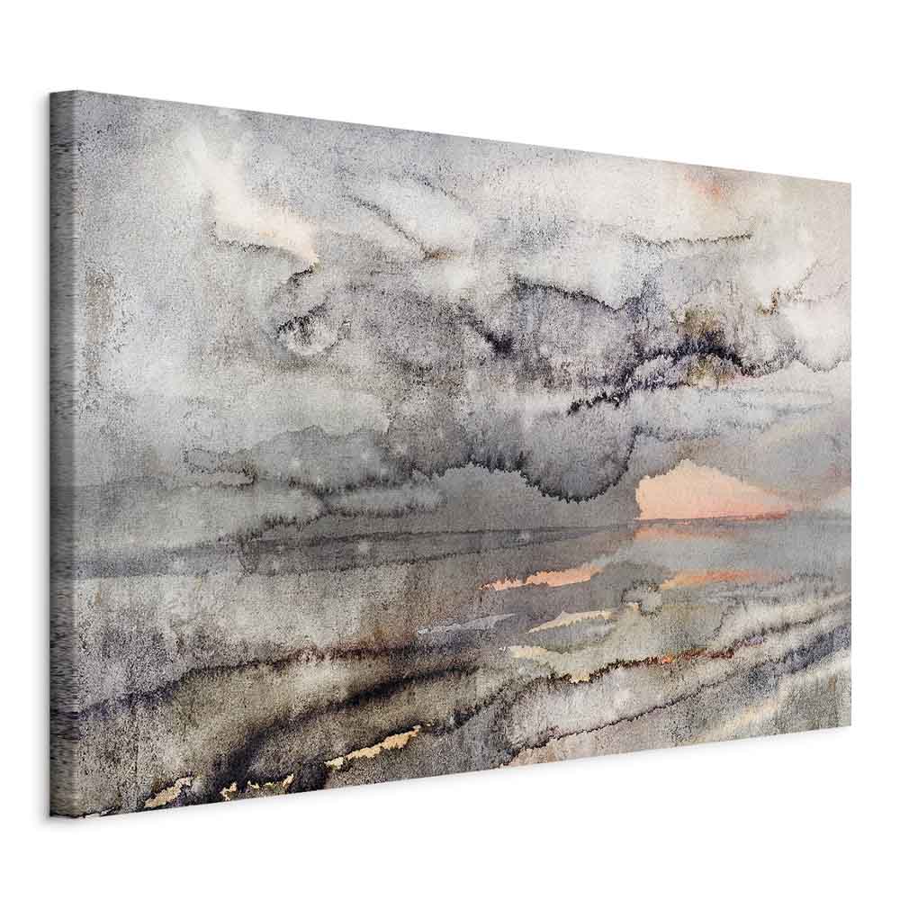 Canvas Print Calm Landscape in Watercolor Style - Image 11