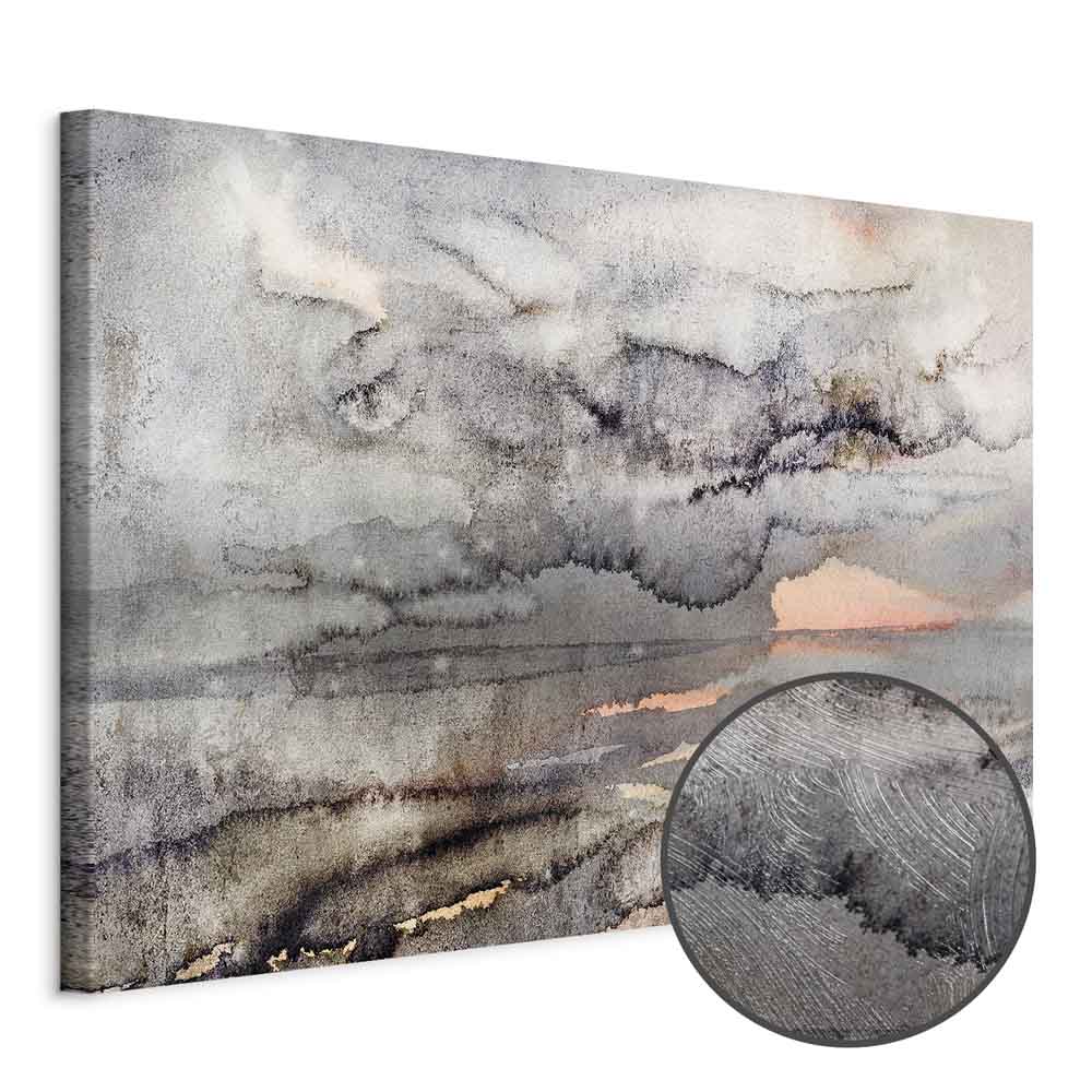 Canvas Print Calm Landscape in Watercolor Style - Image 9