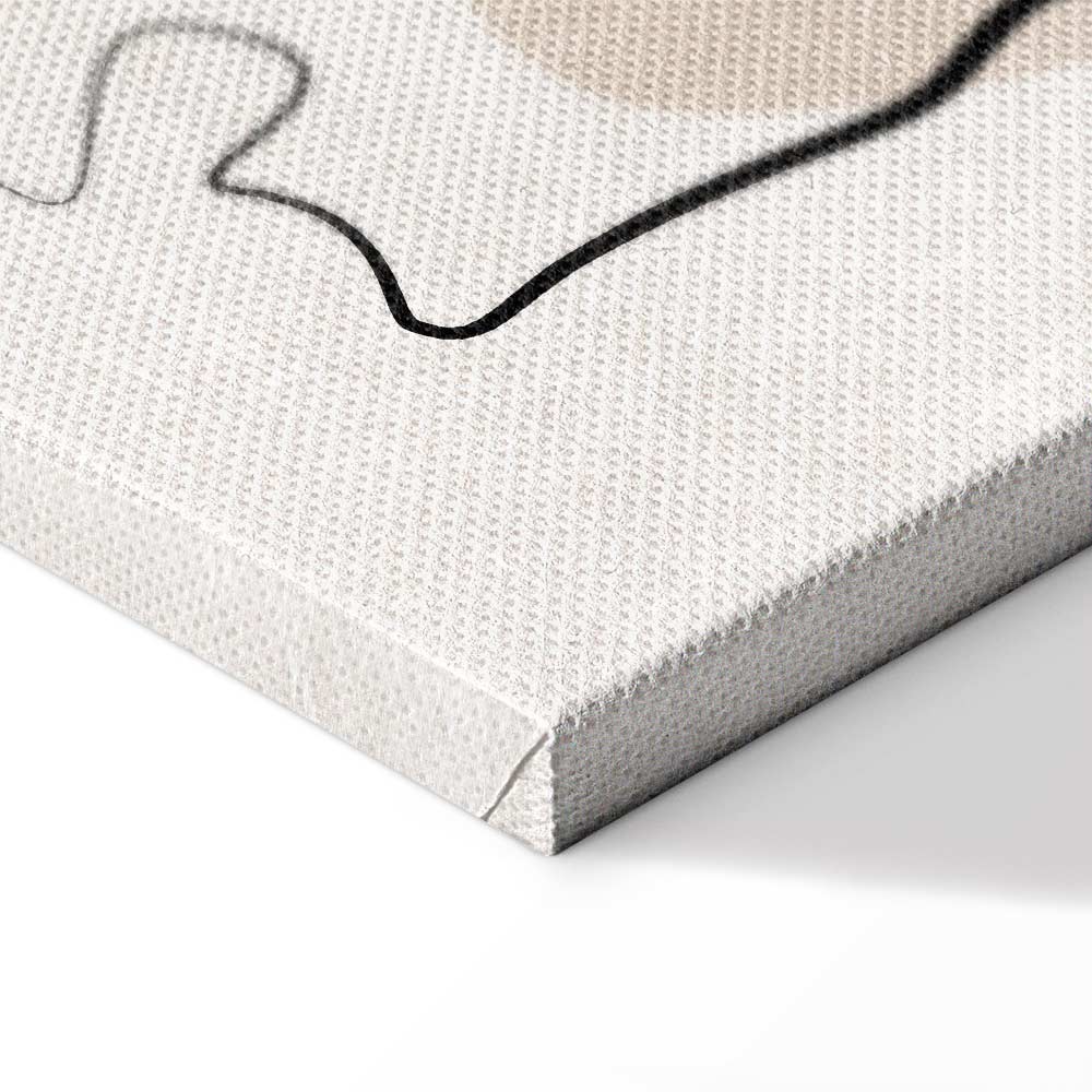 Canvas Print Minimalist Woman Line Art - Image 13