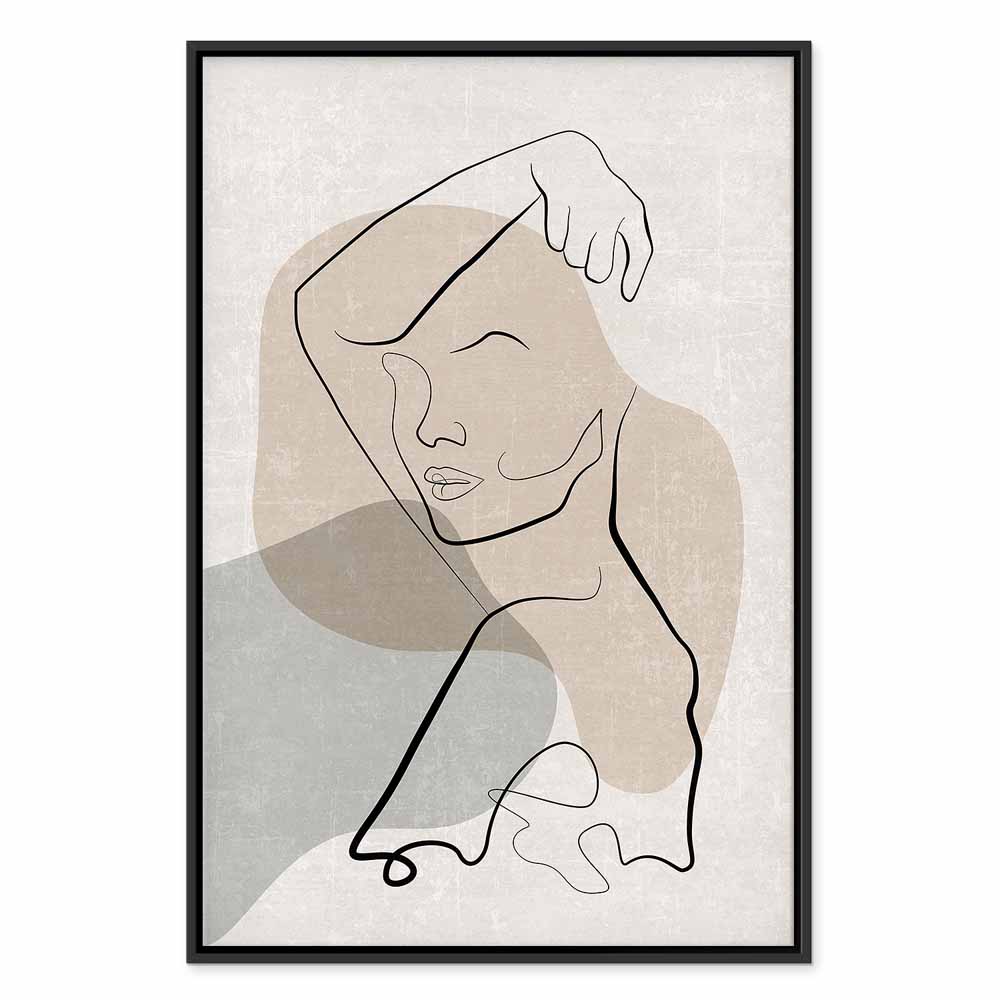 Canvas Print Minimalist Woman Line Art - Image 15